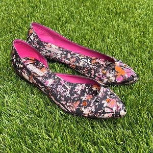 Bottega Veneta Printed Crystal Embellishments D’Orsay Flat size 35